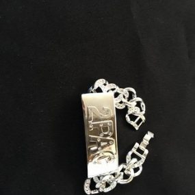 Silver 2PAC Bracelet 3