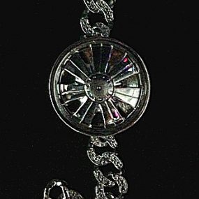 Silver Spinner Bracelet 19-1