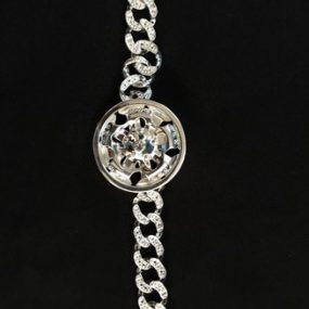 Silver Spinner Bracelet 21-5