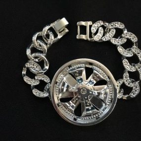 Silver Spinner Bracelet 25-2