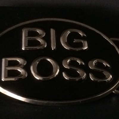 boss belt buckle