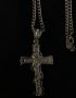 Gold Chain and Cross Pendant with Snake 5