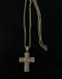 Gold Chain with Mini Diamond Encrusted Cross 3