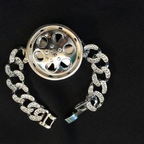 Silver Spinner Bracelet 14-1