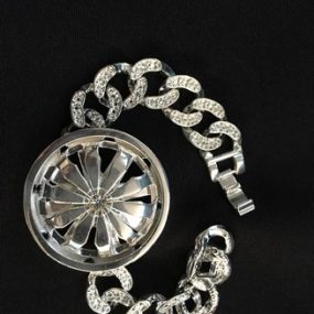Silver Spinner Bracelet 3-6